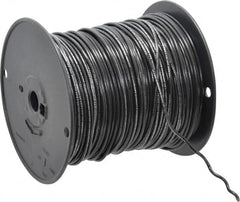 Southwire - 14 AWG, 41 Strand, Black Machine Tool Wire - PVC, Acid, Moisture and Oil Resistant, 500 Ft. Long - A1 Tooling