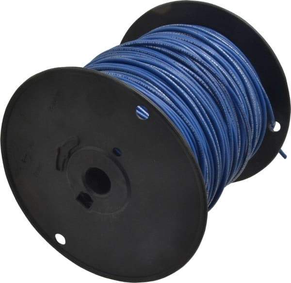 Southwire - 14 AWG, 41 Strand, Blue Machine Tool Wire - PVC, Acid, Moisture and Oil Resistant, 500 Ft. Long - A1 Tooling