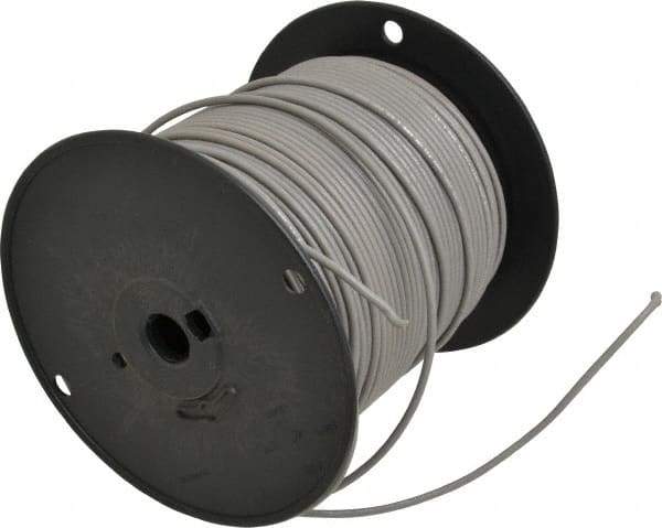 Southwire - 14 AWG, 41 Strand, Gray Machine Tool Wire - PVC, Acid, Moisture and Oil Resistant, 500 Ft. Long - A1 Tooling