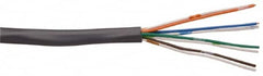 Southwire - 4 Conductor, 24 AWG Telephone Wire - 1,000 Ft., Copper Conductor, Beige, Gray and White PVC Jacket - A1 Tooling