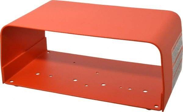 LINEMASTER - 6 Inch Long x 11 Inch Wide x 4-1/2 Inch High, Foot Switch Guard - For Use with Twin Foot Switches - A1 Tooling