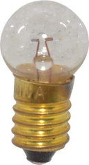 Value Collection - 2.5 Watt, 5 Volt, Incandescent Miniature & Specialty G4-1/2 Lamp - Miniature Screw Base, 2 to 4.999 Equivalent Range, Warm (1,000 to 3,000), Dimmable, 1-1/4" OAL - A1 Tooling