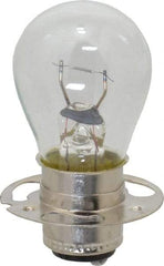 Value Collection - 18 Watt, 6.5 Volt, Incandescent Miniature & Specialty S8 Lamp - Double Contact Prefocus Base, 5 to 49 Equivalent Range, Warm (1,000 to 3,000), Dimmable, 2" OAL - A1 Tooling