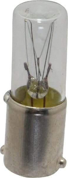 Value Collection - 120 Volt, Incandescent Miniature & Specialty T2-1/2 Lamp - Miniature Bayonet Base - A1 Tooling