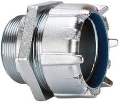 Thomas & Betts - 3" Trade, Steel Threaded Straight Liquidtight Conduit Connector - Insulated - A1 Tooling