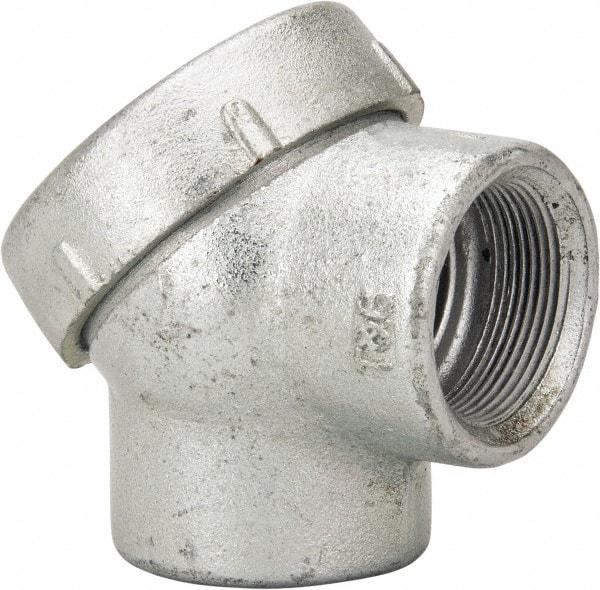 Thomas & Betts - 1-1/2" Trade, Iron Threaded Angled Rigid/Intermediate (IMC) Conduit Elbow - Noninsulated - A1 Tooling