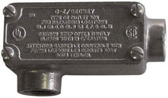 O-Z/Gedney - LR Body, 1/2" Trade, Rigid Malleable Iron Conduit Body - Rectangle, 3.69" OAL, Hazardous Locations - A1 Tooling