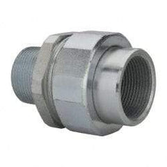 Thomas & Betts - 1-1/4" Trade, Steel Threaded Straight Rigid/Intermediate (IMC) Conduit Male Union - Noninsulated - A1 Tooling