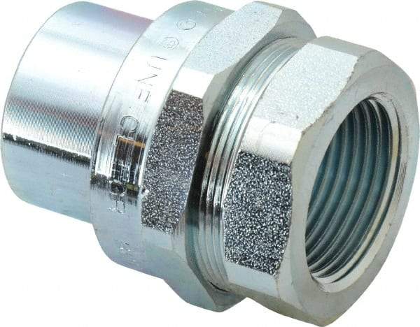 Thomas & Betts - 1" Trade, Steel Threaded Straight Rigid/Intermediate (IMC) Conduit Female Union - Noninsulated - A1 Tooling