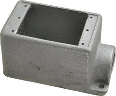 Thomas & Betts - 1 Gang, (1) 1" Knockout, Iron Rectangle Device Box - 2-3/4" Overall Width - A1 Tooling