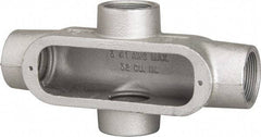 Hubbell Killark - Form 35, X Body, 1-1/2" Trade, IMC, Rigid Malleable Iron Conduit Body - Oval, 9-3/16" OAL, 36 cc Capacity, Hazardous & Wet Locations - A1 Tooling