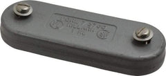 Hubbell Killark - 1" Trade, Cast Iron Conduit Body Cover Plate - Use with Form 7 Conduit Bodies - A1 Tooling