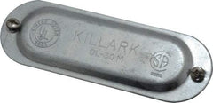 Hubbell Killark - 1" Trade, Steel Conduit Body Cover Plate - Use with Form 35 Conduit Bodies, Form 85 Conduit Bodies - A1 Tooling