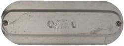 Hubbell Killark - 2-1/2" & 3" Trade, Steel Conduit Body Cover Plate - Use with Form 35 Conduit Bodies, Form 85 Conduit Bodies - A1 Tooling