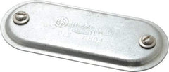 Hubbell Killark - 1-1/2" Trade, Steel Conduit Body Cover Plate - Use with Form 7 Conduit Bodies - A1 Tooling