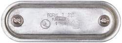 Hubbell Killark - 1" Trade, Steel Conduit Body Cover Plate - Use with Form 7 Conduit Bodies - A1 Tooling