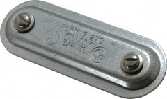 Hubbell Killark - 3/4" Trade, Steel Conduit Body Cover Plate - Use with Form 7 Conduit Bodies - A1 Tooling