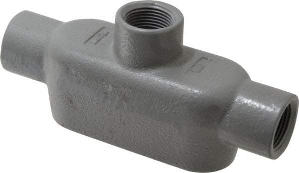 Hubbell Killark - Form 7, TB Body, 3/4" Trade, IMC, Rigid Iron Conduit Body - Oval, 6-5/16" OAL, 9-1/2 cc Capacity, Gray, Hazardous & Wet Locations - A1 Tooling