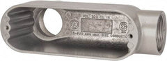 Hubbell Killark - Form 85, LB Body, 1-1/2" Trade, IMC, Rigid Aluminum Conduit Body - Oval, 9-1/8" OAL, 36 cc Capacity, Hazardous & Wet Locations - A1 Tooling