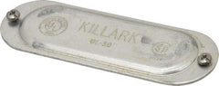 Hubbell Killark - 1" Trade, Aluminum Conduit Body Cover Plate - Use with Form 35 Conduit Bodies, Form 85 Conduit Bodies - A1 Tooling