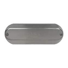 Hubbell Killark - 2-1/2" & 3" Trade, Aluminum Conduit Body Cover Plate - Use with Form 35 Conduit Bodies, Form 85 Conduit Bodies - A1 Tooling