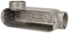 Hubbell Killark - Form 85, LL Body, 2" Trade, IMC, Rigid Aluminum Conduit Body - Oval, 10-9/16" OAL, 70 cc Capacity, Hazardous & Wet Locations - A1 Tooling