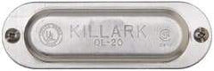 Hubbell Killark - 3/4" Trade, Aluminum Conduit Body Cover Plate - Use with Form 35 Conduit Bodies, Form 85 Conduit Bodies - A1 Tooling