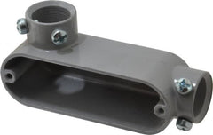 Hubbell Killark - LL Body, 3/4" Trade, EMT Aluminum Conduit Body - Oval, 5-1/8" OAL, Dry Locations - A1 Tooling