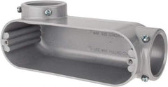 Hubbell Killark - LL Body, 2" Trade, EMT Aluminum Conduit Body - Oval, 9-7/32" OAL, Dry Locations - A1 Tooling