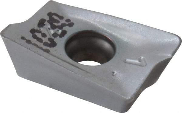 Ingersoll Cutting Tools - AOMT110308 Grade IN1030 Carbide Milling Insert - TiCN Finish, 0.154" Thick, 0.031" Corner Radius - A1 Tooling