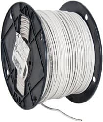 Southwire - THHN/THWN, 14 AWG, 15 Amp, 500' Long, Solid Core, 1 Strand Building Wire - White, Thermoplastic Insulation - A1 Tooling