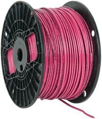 Southwire - THHN/THWN, 14 AWG, 15 Amp, 500' Long, Solid Core, 1 Strand Building Wire - Red, Thermoplastic Insulation - A1 Tooling