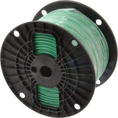 Southwire - THHN/THWN, 14 AWG, 15 Amp, 500' Long, Solid Core, 1 Strand Building Wire - Green, Thermoplastic Insulation - A1 Tooling