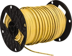 Southwire - THHN/THWN, 10 AWG, 30 Amp, 500' Long, Solid Core, 1 Strand Building Wire - Yellow, Thermoplastic Insulation - A1 Tooling