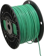 Southwire - THHN/THWN, 14 AWG, 15 Amp, 500' Long, Stranded Core, 19 Strand Building Wire - Green, Thermoplastic Insulation - A1 Tooling