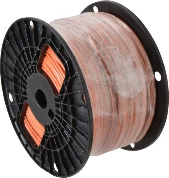 Southwire - THHN/THWN, 14 AWG, 15 Amp, 500' Long, Stranded Core, 19 Strand Building Wire - Orange, Thermoplastic Insulation - A1 Tooling