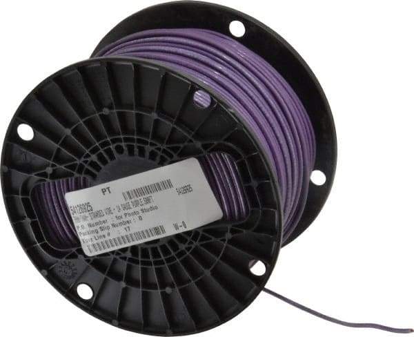 Southwire - THHN/THWN, 14 AWG, 15 Amp, 500' Long, Stranded Core, 19 Strand Building Wire - Purple, Thermoplastic Insulation - A1 Tooling