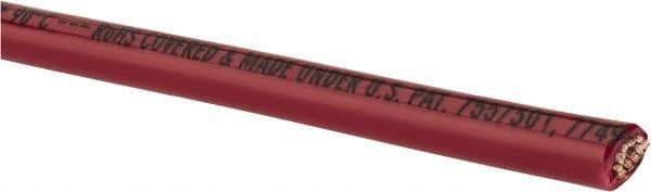 Southwire - THHN/THWN, 8 AWG, 40 Amp, 500' Long, Stranded Core, 19 Strand Building Wire - Red, Thermoplastic Insulation - A1 Tooling