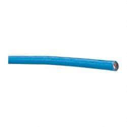 Southwire - THHN/THWN, 8 AWG, 40 Amp, 500' Long, Stranded Core, 19 Strand Building Wire - Blue, Thermoplastic Insulation - A1 Tooling