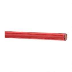 Southwire - THHN/THWN, 6 AWG, 55 Amp, 500' Long, Stranded Core, 19 Strand Building Wire - Red, Thermoplastic Insulation - A1 Tooling