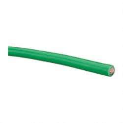 Southwire - THHN/THWN, 6 AWG, 55 Amp, 500' Long, Stranded Core, 19 Strand Building Wire - Green, Thermoplastic Insulation - A1 Tooling