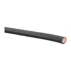 Southwire - THHN/THWN, 4 AWG, 70 Amp, 500' Long, Stranded Core, 19 Strand Building Wire - Black, Thermoplastic Insulation - A1 Tooling