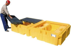 UltraTech - 535 Gallon Sump IBC Pallet - 125 Inch Long x 62 Inch Wide x 22 Inch High, 2 Totes - A1 Tooling