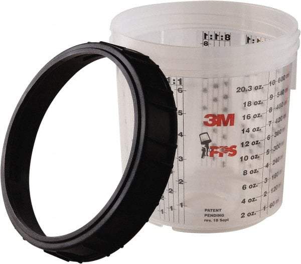 3M - Paint Sprayer Cup & Collar - Standard Collar and Cup - A1 Tooling