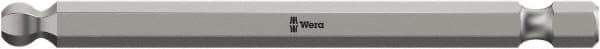 Wera - 4mm Hex Bit - 1/4" Hex Drive, 3-1/2" OAL - A1 Tooling