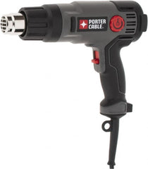 Porter-Cable - 120 to 1,150°F Heat Setting, 19 CFM Air Flow, Heat Gun - 120 Volts, 11.7 Amps, 1,500 Watts, 6' Cord Length - A1 Tooling