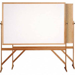 Ghent - Whiteboards & Magnetic Dry Erase Boards Type: Reversible Dry Erase/Corkboard Height (Inch): 71-3/4 - A1 Tooling