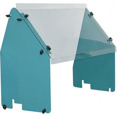 Dynabrade - Front and Side Shield Kit - Use With Metal Capture Downdraft Tables Includes Clear Panel - A1 Tooling