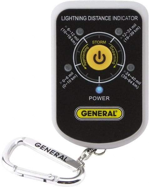 General - Weather Detectors & Alarms Type: Lightning Detector Range (Miles): 40 - A1 Tooling