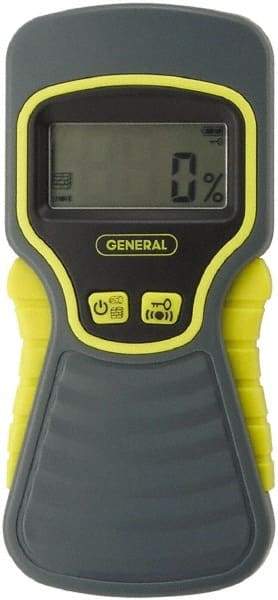 General - Pinless Moisture Meter - Digital LCD Display, Accurate to ±2.5% - A1 Tooling